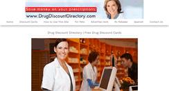 Desktop Screenshot of drugdiscountdirectory.com